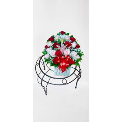 Desk Flower Full Mawar 202